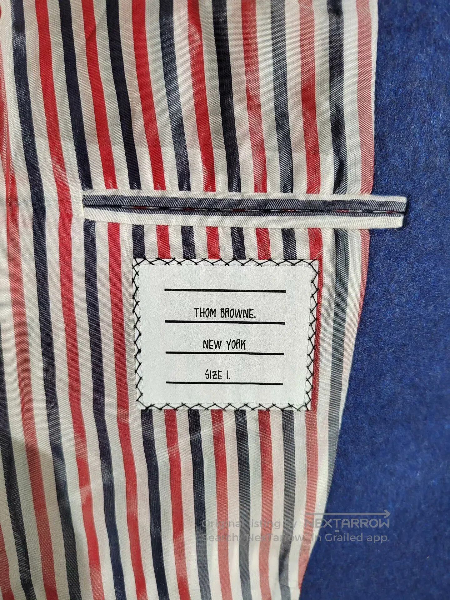 Thom Browne Thom Browne Blue Suit Jacket Limited Edition. Size US M / EU 48-50 / 2 - 5 Thumbnail