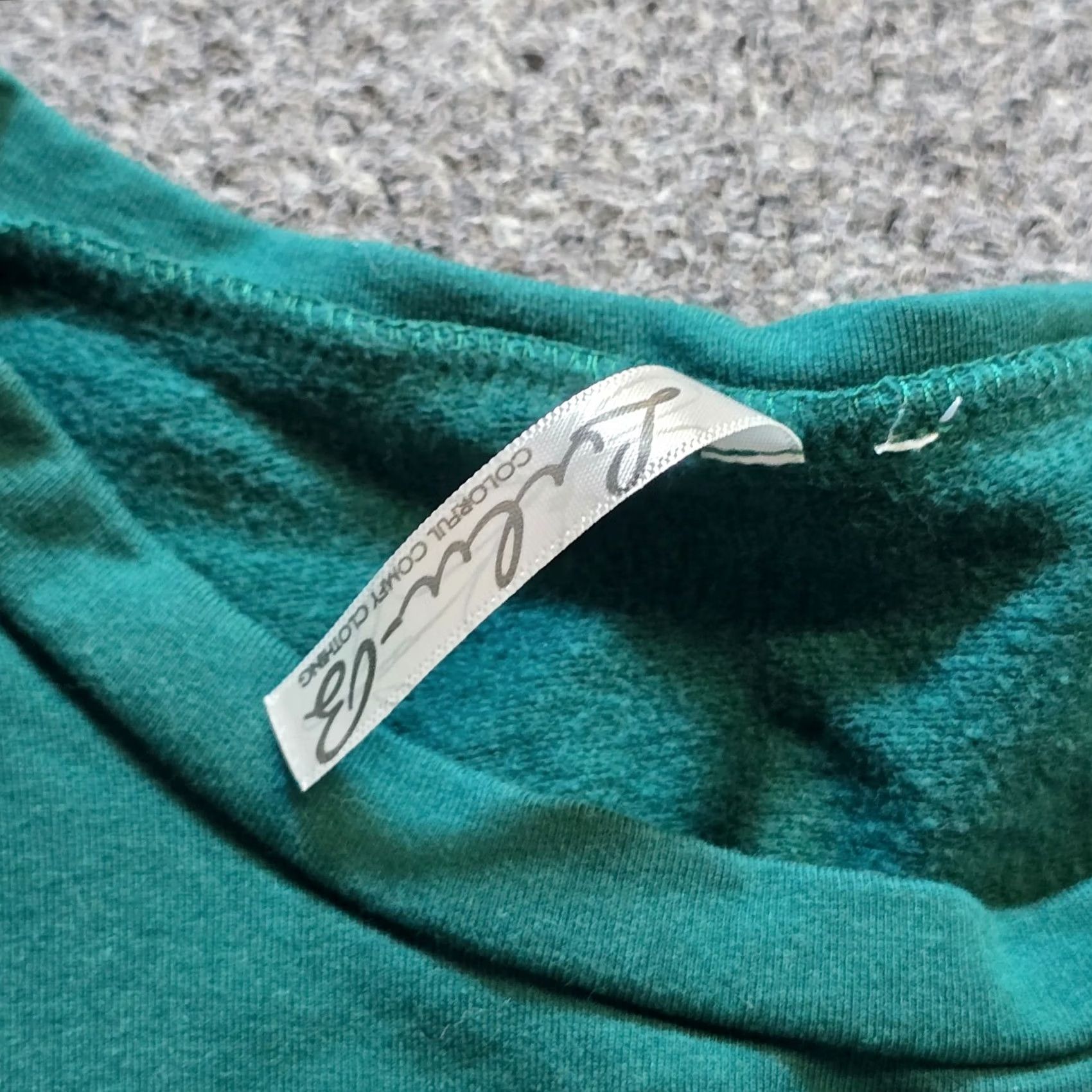 Vintage Lulu B Sweater Womens XL Green Round Neck Pockets Knit Pullover Casual, Office, Workwear, Fall Winter Spring, Regular, Pullover, Cardigan? Size XL / US 12-14 / IT 48-50 - 4 Thumbnail