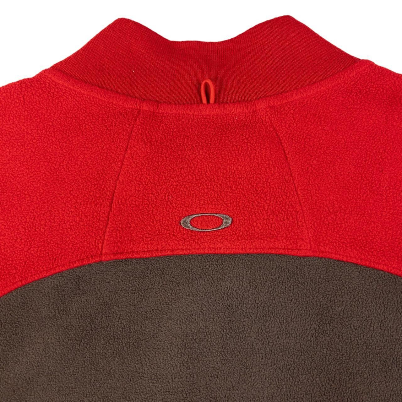 Oakley Vintage Oakley Zip Up Fleece Jacket Size XL Size US XL / EU 56 / 4 - 3 Thumbnail
