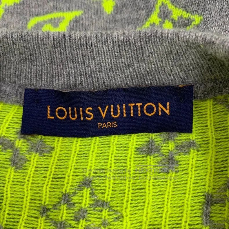 Louis Vuitton Louis Vuitton Gray Cashmere Logo Sweater. Size US S / EU 44-46 / 1 - 5 Thumbnail