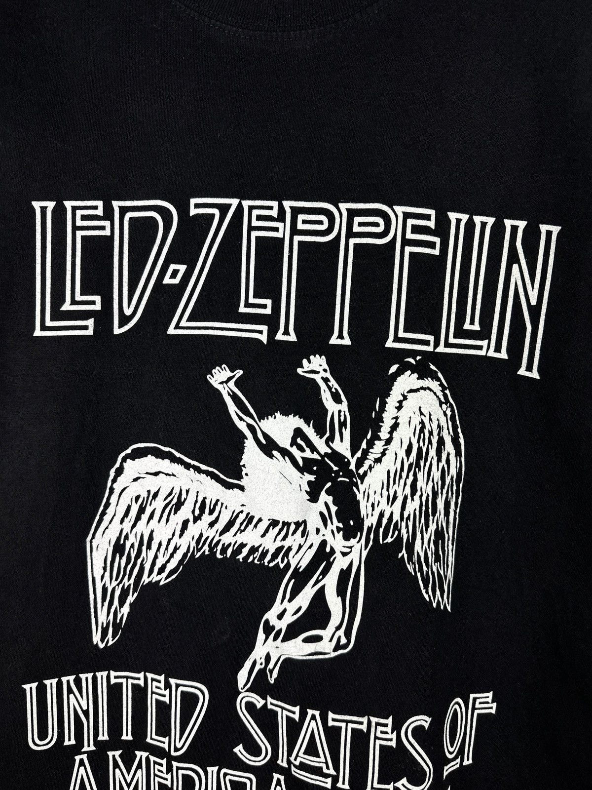 Led Zeppelin Vintage Led Zeppelin “USA 1977” Graphic Print T-Shirt Black Size US M / EU 48-50 / 2 - 6 Thumbnail