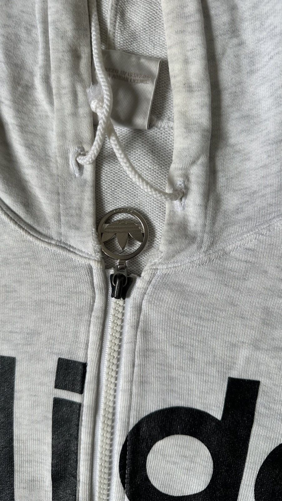 Adidas VINTAGE ADIDAS MIDZIPPER SWEATER BIG LOGO Size US L / EU 52-54 / 3 - 5 Thumbnail