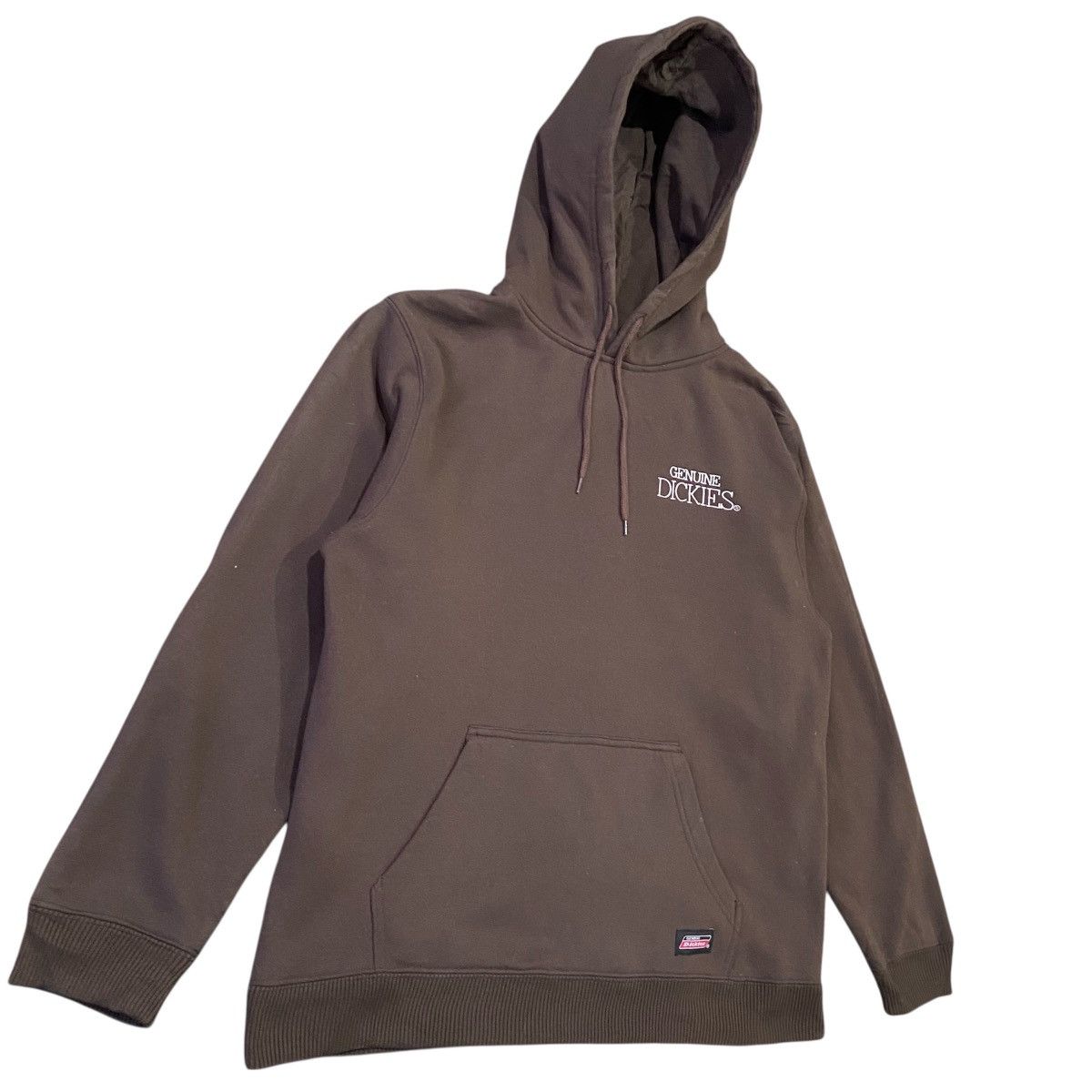 Dickies VINTAGE Dickies Genuine Hoodie Brown Pullover Size US L / EU 52-54 / 3 - 3 Thumbnail