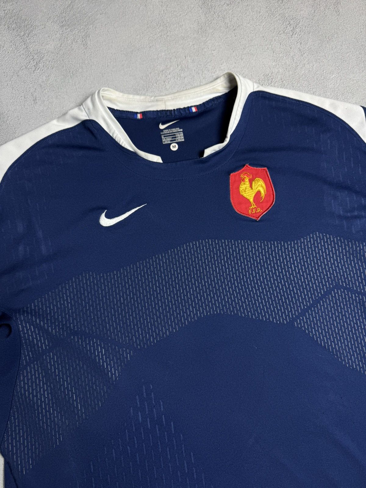Nike France 2010 Home Rugby Shirt Jersey Nike National Team Size US M / EU 48-50 / 2 - 3 Thumbnail