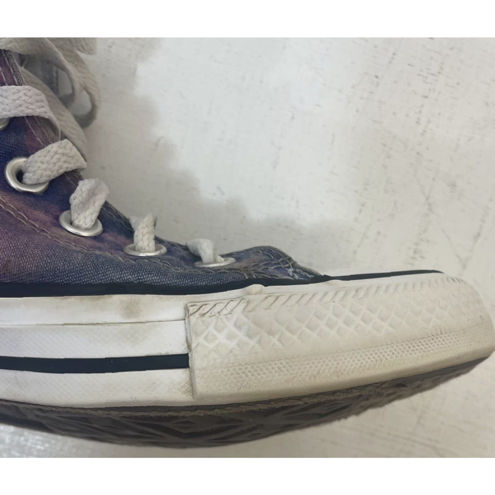 Converse VINTAGE Converse Chuck Taylor All Star Hi Sunset Tie Dye Women's 8.5 Purple VTG 569772F Size US 9 / IT 39 - 5 Thumbnail