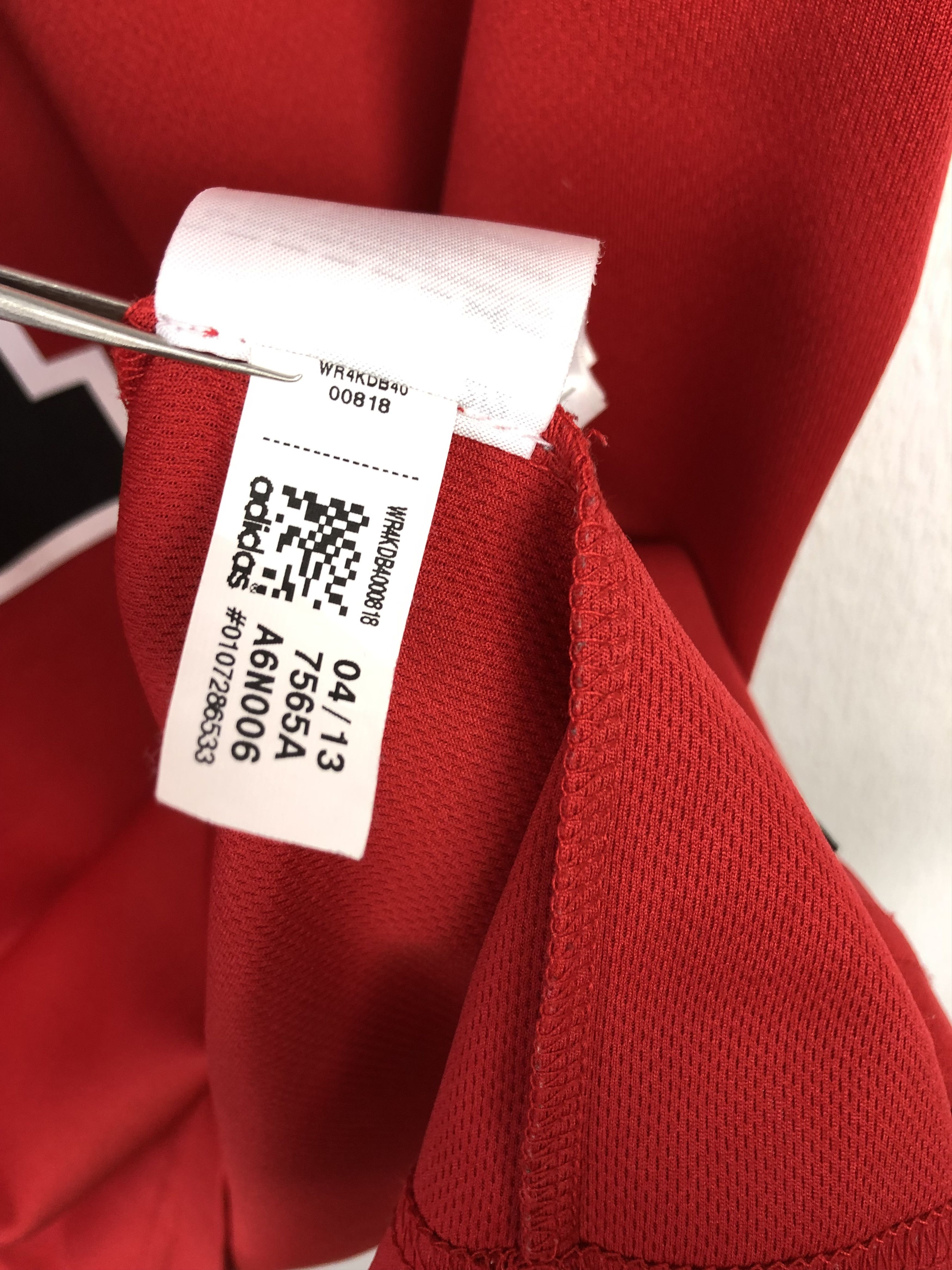 Vintage Adidas Chicago Bulls NBA Red Rose Jersey Mens