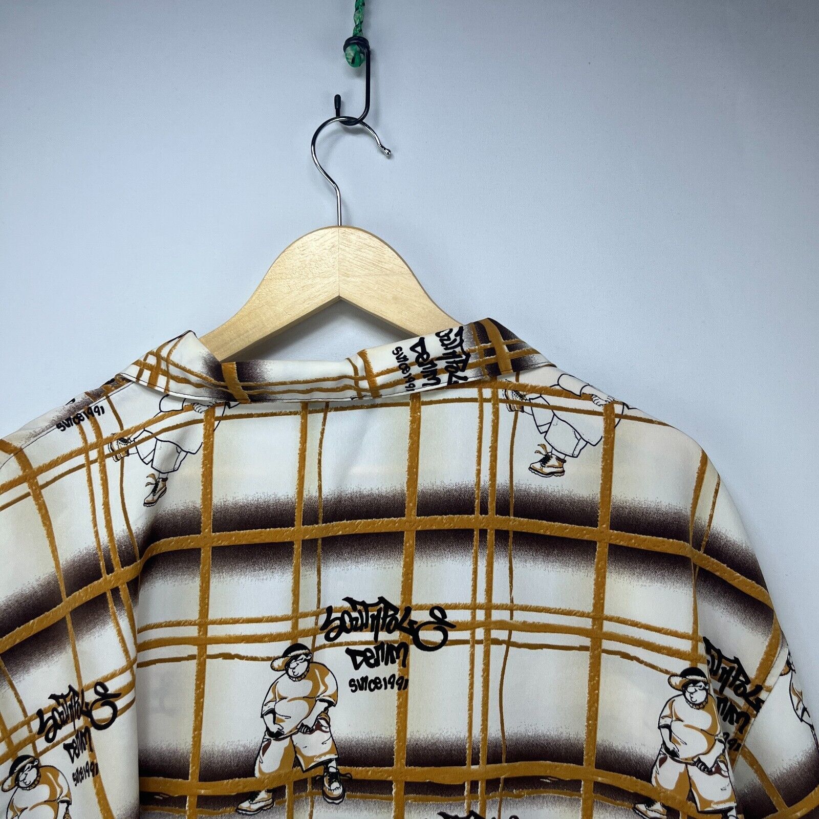 Southpole × Vintage Vintage Y2K South Pole Baggy Button Shirt Hip Hop 2XL Skater Size US XL / EU 56 / 4 - 11 Thumbnail