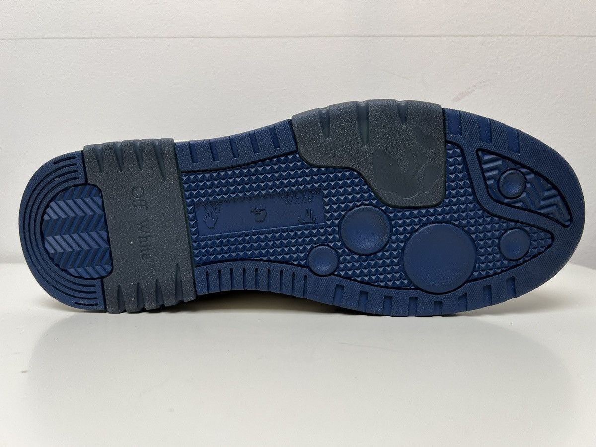 Off-White Off-White Out of Office Vintage Leather 'Navy Blue' Size US 10 / EU 43 - 17 Thumbnail
