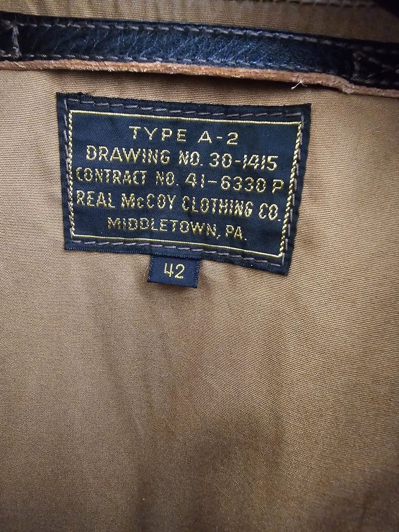 The Real McCoy's The Real McCoy's A2 horsehide leather jacket Size US L / EU 52-54 / 3 - 2 Thumbnail