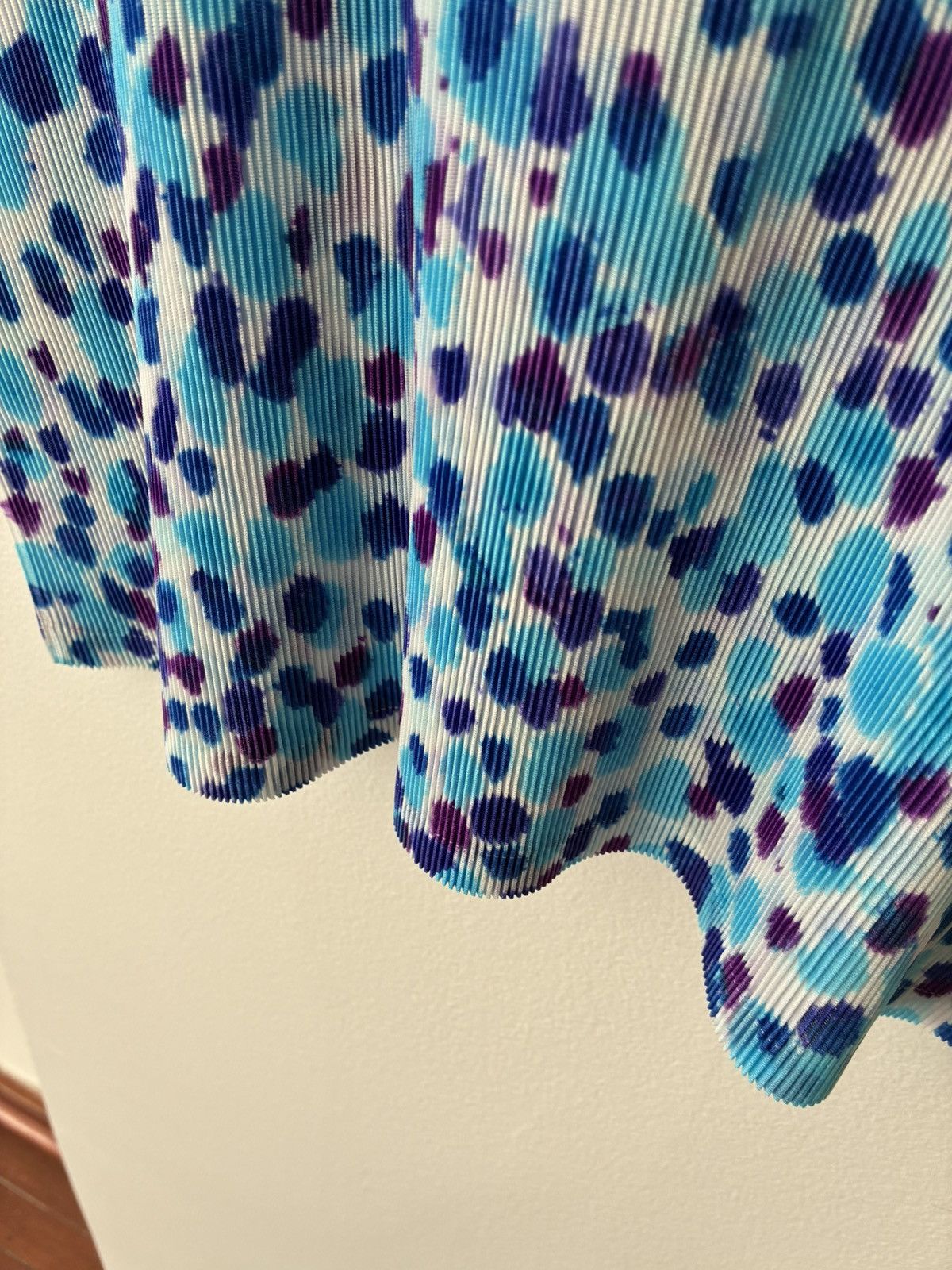 Pleats Please Issey Miyake PLEATS PLEASE Polka Dot Splatter Print Polo Size M / US 6-8 / IT 42-44 - 11 Thumbnail