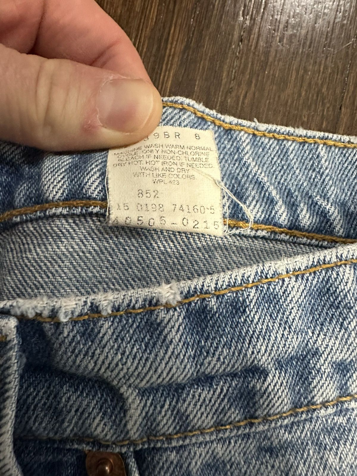 Levi's Vintage Clothing Vintage Levis Orange Tab 505 38x32 Size US 38 / EU 54 - 2 Thumbnail