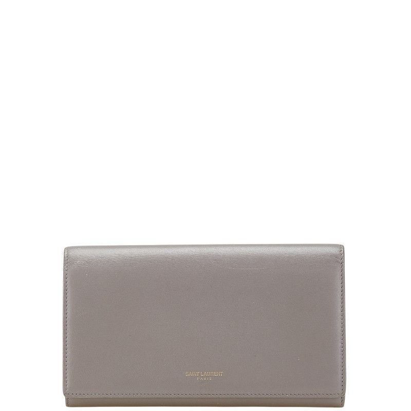 Yves Saint Laurent Saint Laurent 372267 Leather Long Wallet Leather Long Wallet 372267 DUTY FREE for USA