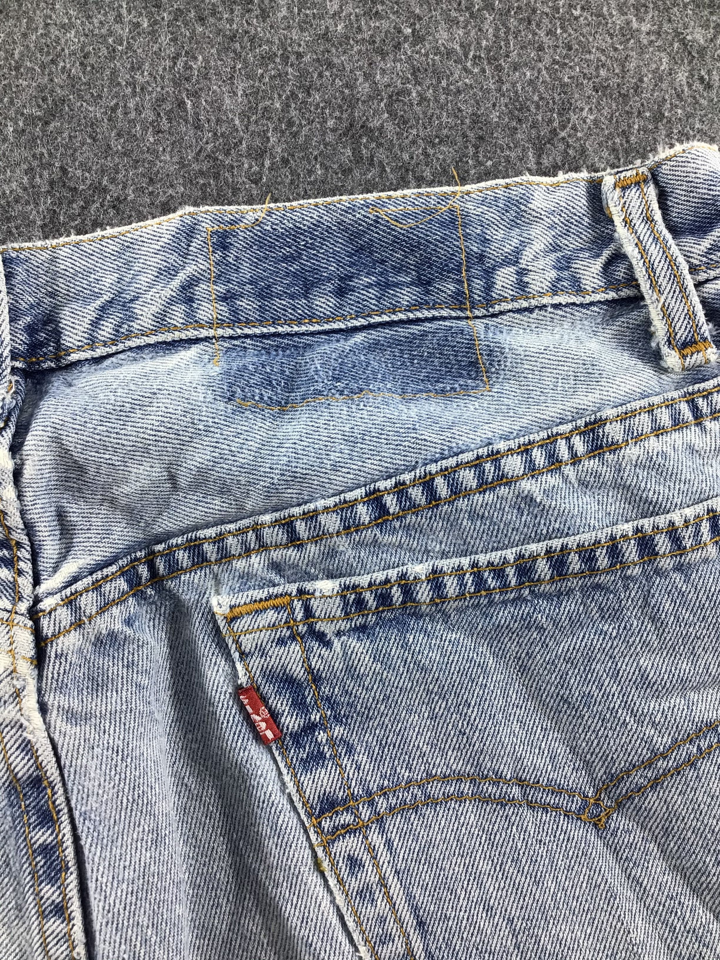 Levi's Vintage 90s Levis 501 Jeans Stone Washed Denim -J431 Size US 33 - 5 Thumbnail