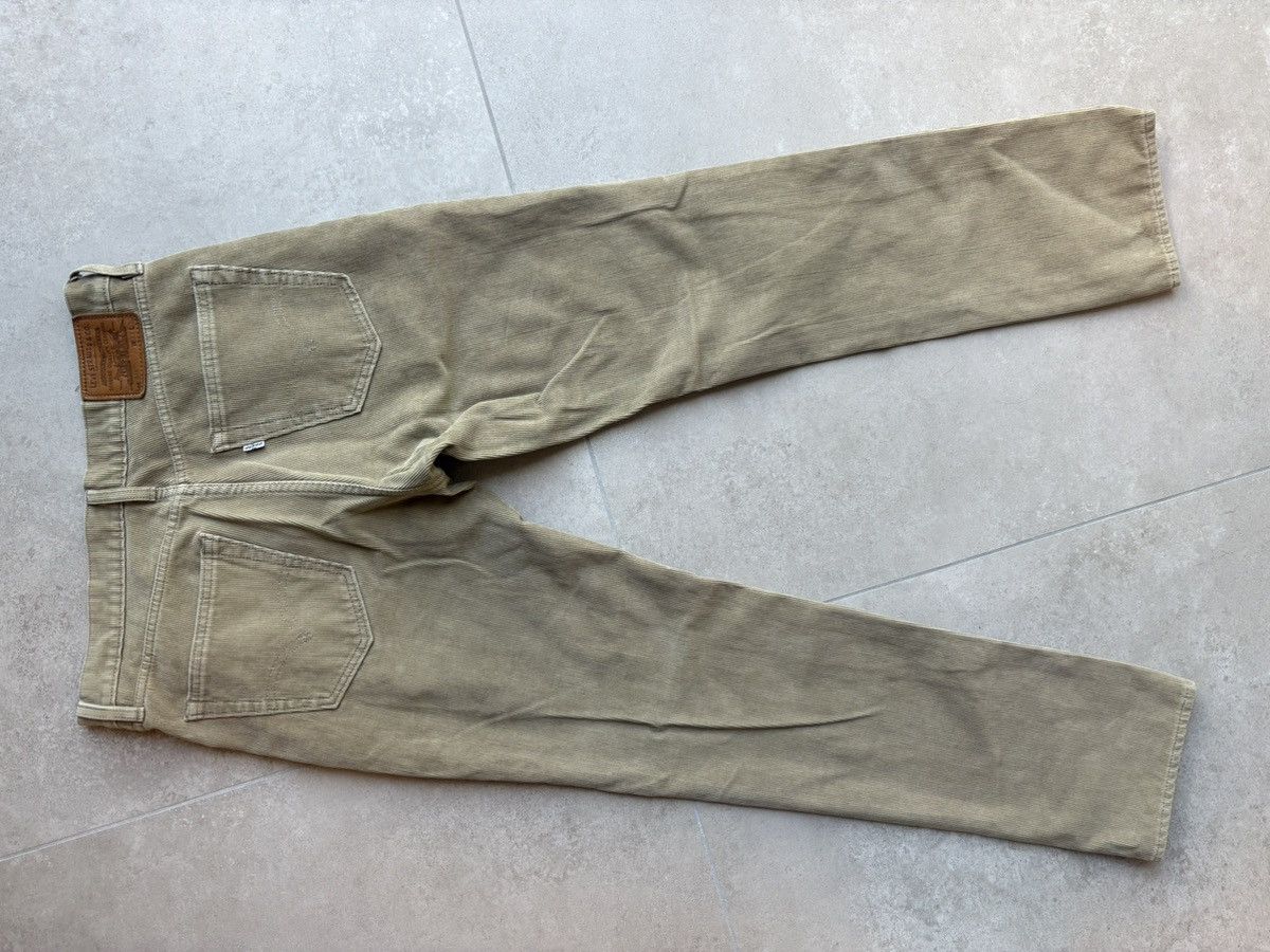 Levi's Levis corduroy 5 pocket chinos slim straight Size US 32 / EU 48 - 4 Thumbnail