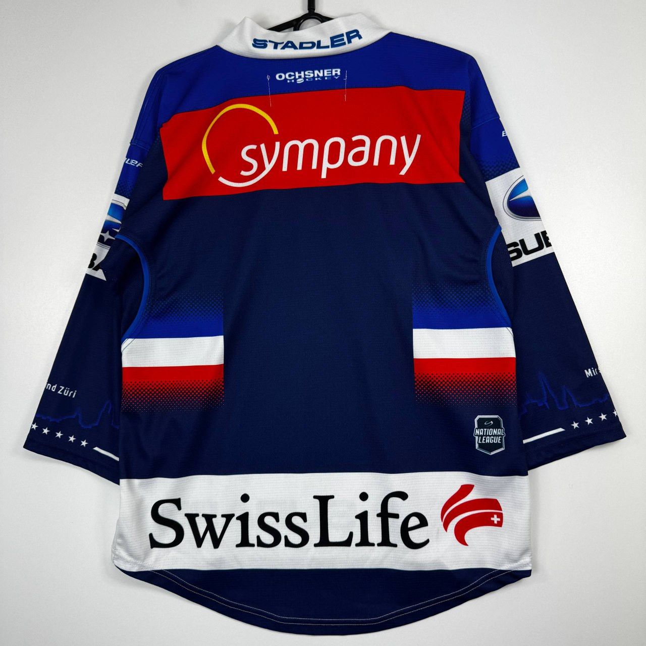 Other ZSC Lions Ice Hockey Jersey Swiss League Subaru OchsnerYouth Size US S / EU 44-46 / 1 - 5 Thumbnail