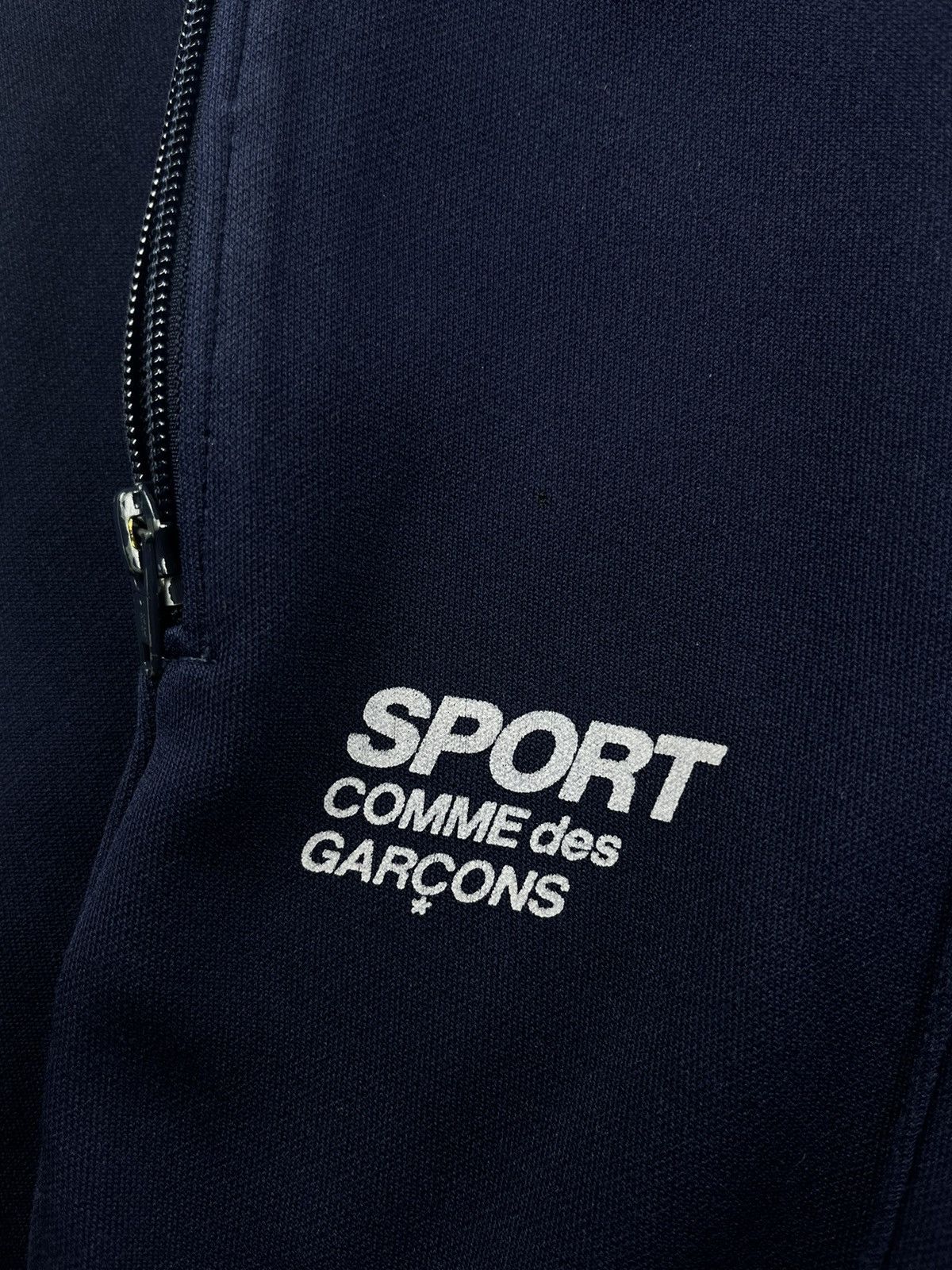 Comme des Garcons SS03 Comme des Garcons Sport Zipper Blue Trackpants Size US 30 / EU 46 - 4 Thumbnail