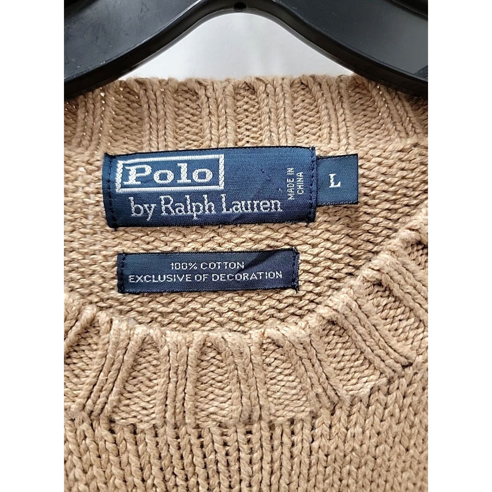 Polo Ralph Lauren Polo Ralph Lauren Knit Sweater Cotton Brown Men's Size XL Size US L / EU 52-54 / 3 - 3 Thumbnail