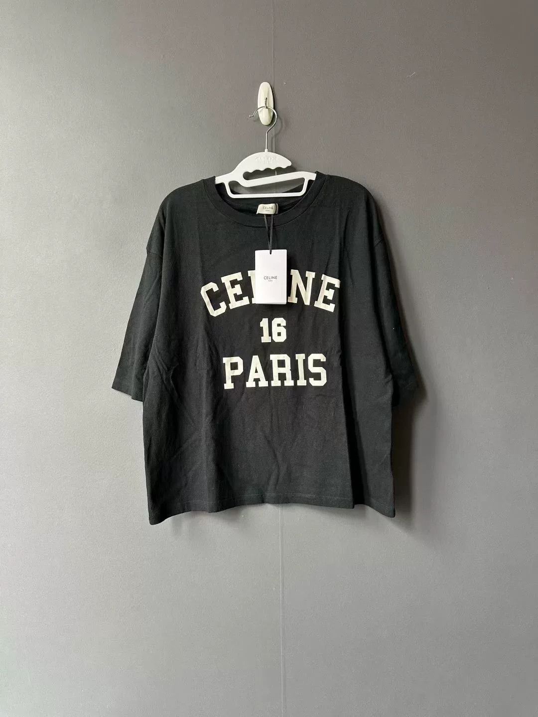 Celine Celine 16 Paris Short-Sleeve Top Size US M / EU 48-50 / 2 - 1 Thumbnail