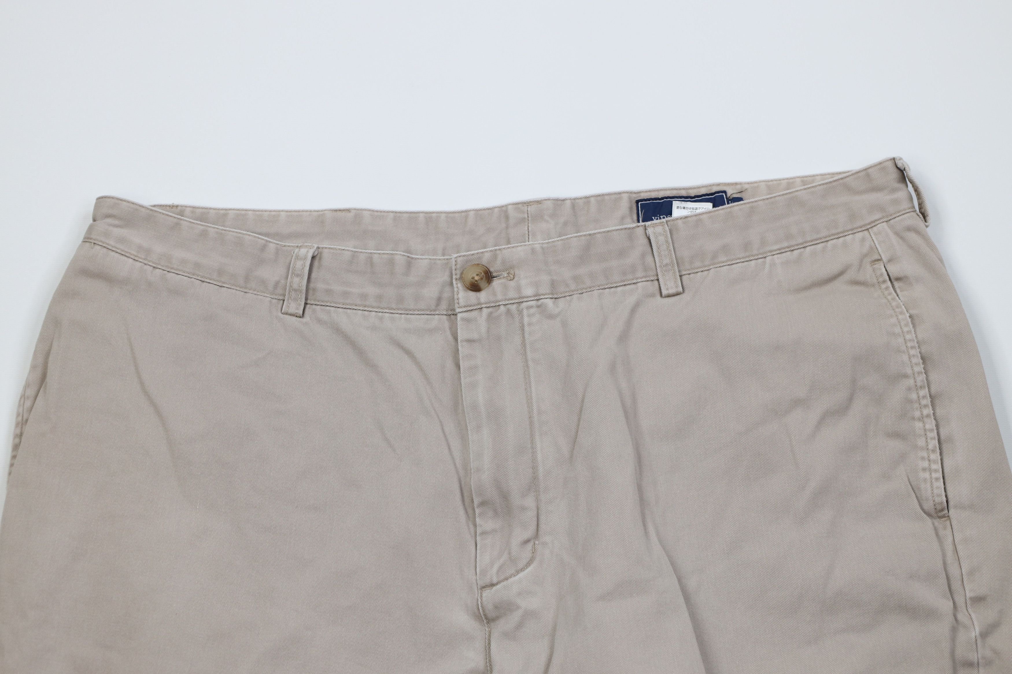 Vineyard Vines Vineyard Vines Spell Out Wide Leg Club Chino Pants Trousers Size US 40 / EU 56 - 2 Thumbnail