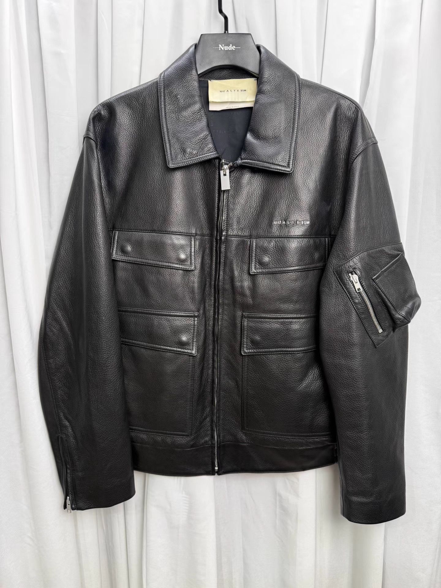 Alyx Alyx 20AW Four-Pocket Police Leather Jacket K20 Size US L / EU 52-54 / 3 - 1 Thumbnail