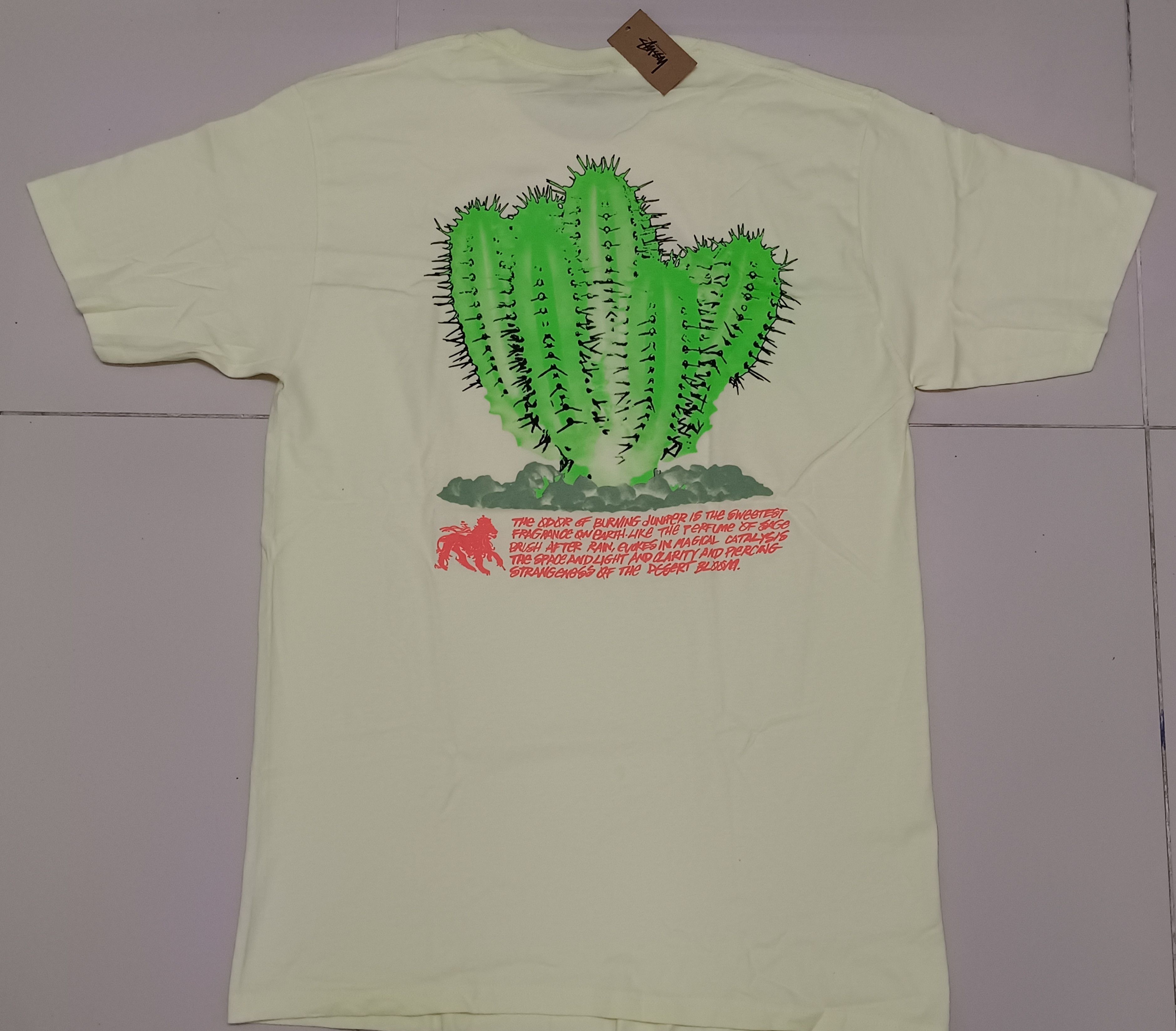 Hypebeast × Stussy × Vintage Stussy Desert Bloom T-shirt Size US M / EU 48-50 / 2 - 1 Thumbnail