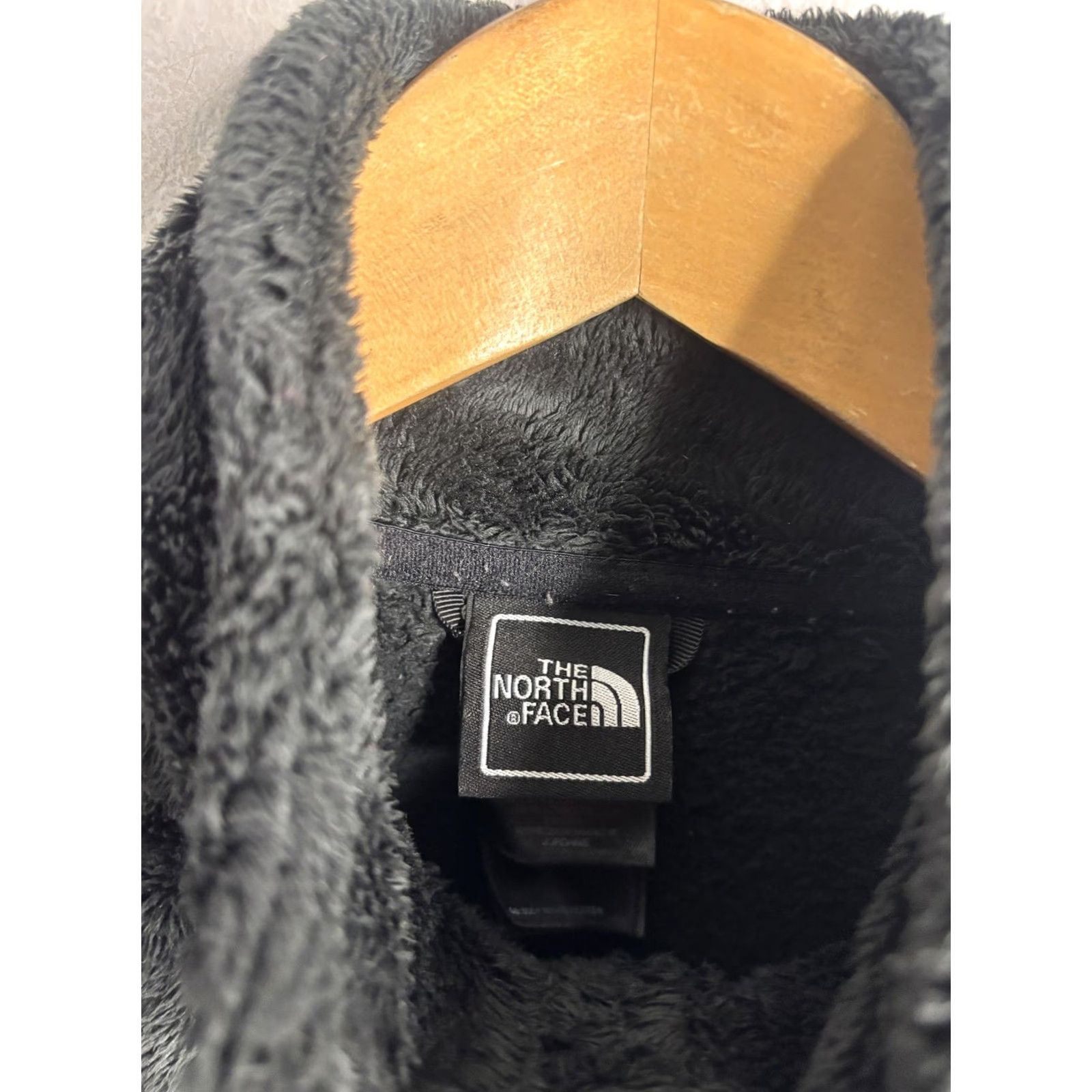 The North Face VINTAGE The North Face Jacket Womens Small Black Fleece Full Zip High Pile Outdoor Softshell Size S / US 4 / IT 40 - 3 Thumbnail