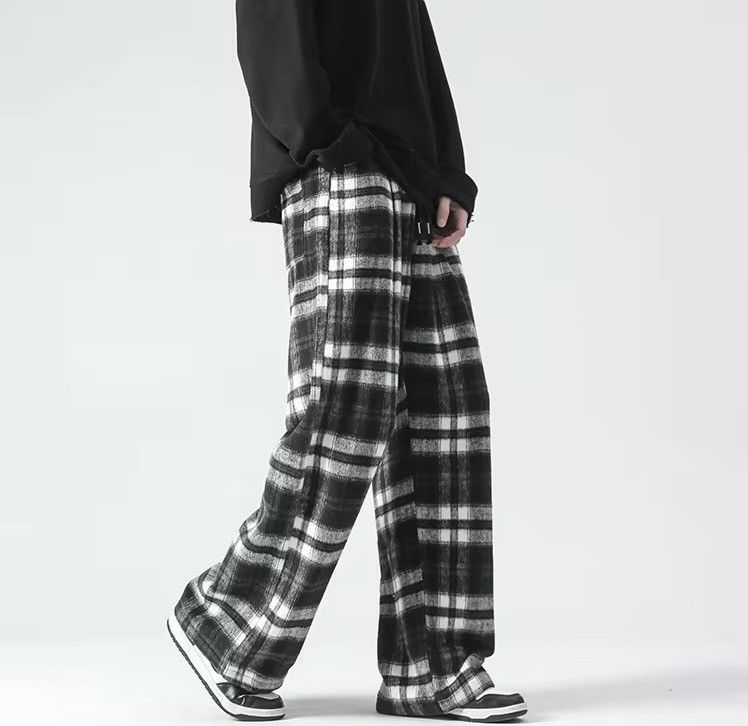 Vintage Streetwear Vintage Retro Wide Leg Lazy Trousers Joggers Size US 31 - 4 Thumbnail