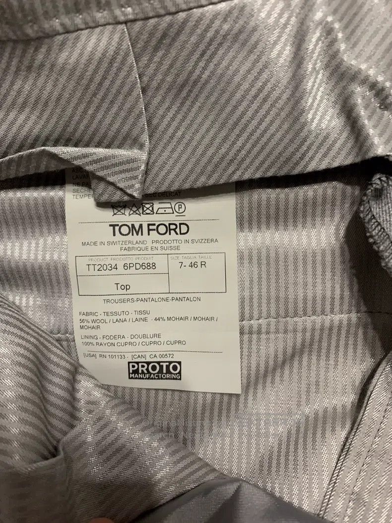 Tom Ford Tom Ford Trendy Wool Casual Trousers Size US 30 / EU 46 - 5 Thumbnail
