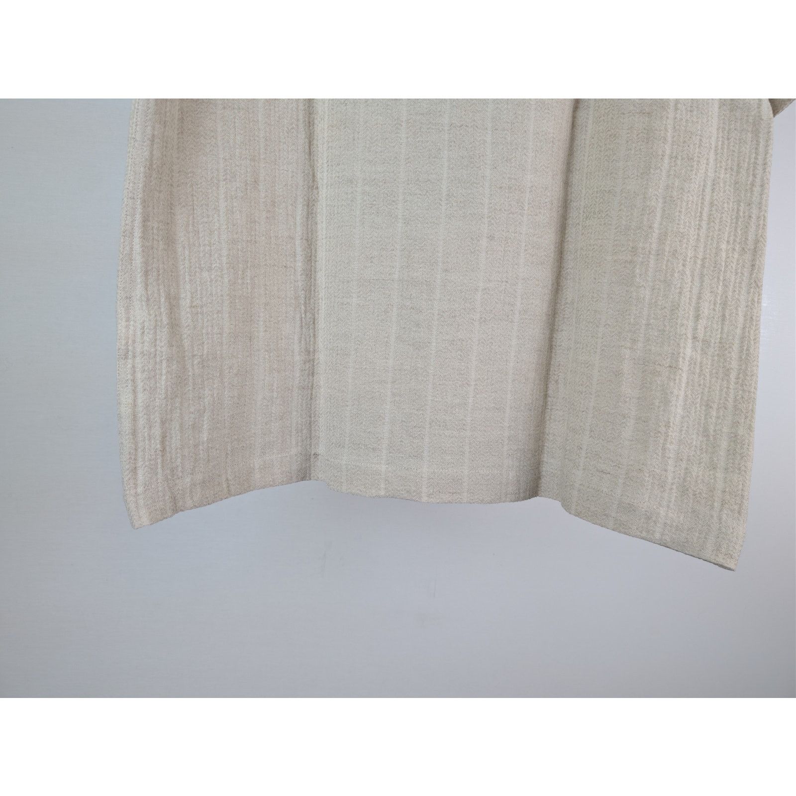 Jacquemus o1rshd1 La Chemise Fonccio camp-collar Button up shirt Beige Size US M / EU 48-50 / 2 - 12 Thumbnail