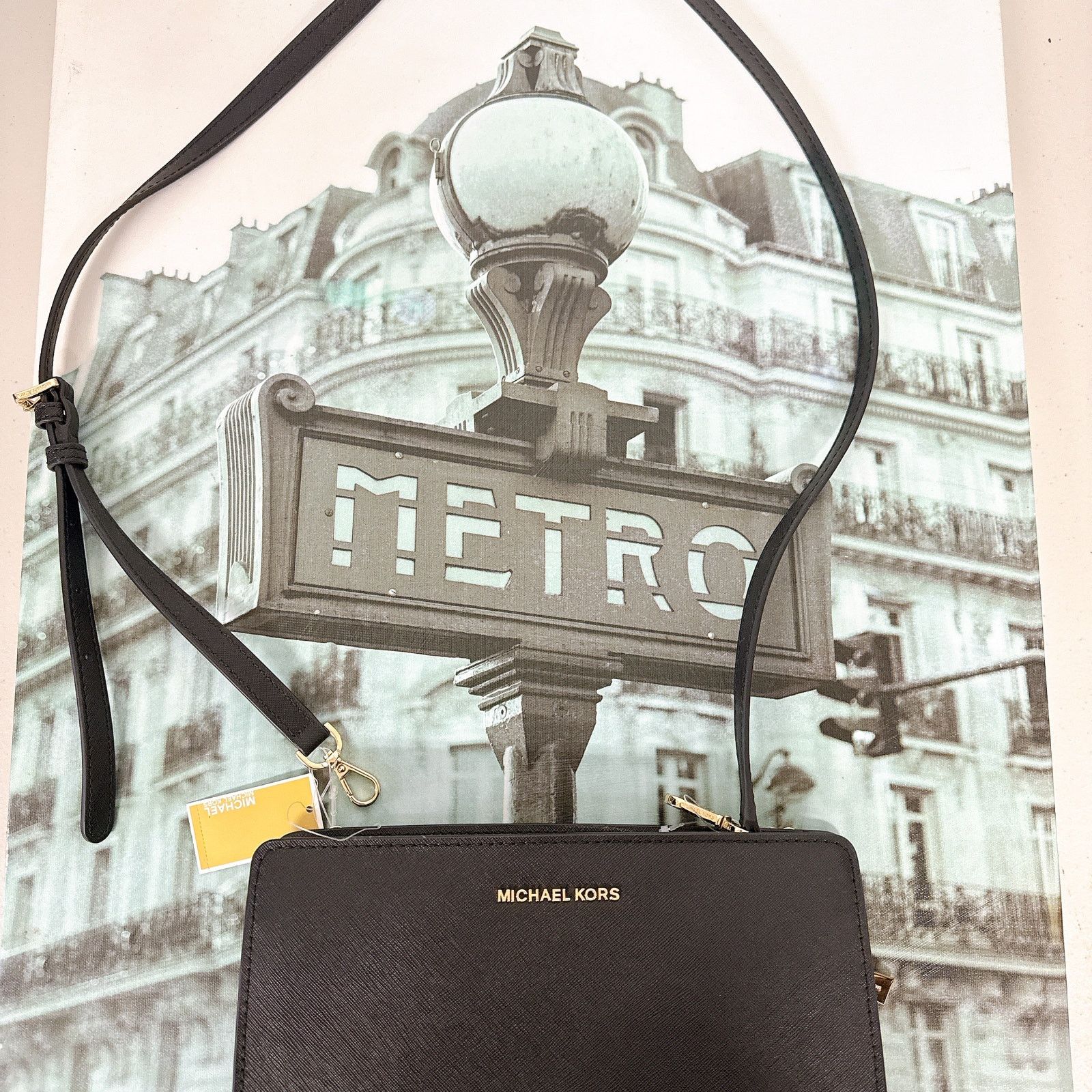 Michael Kors Michael Kors 38F9GTVC3L Jet Set Large Saffiano Leather Size ONE SIZE - 5 Thumbnail