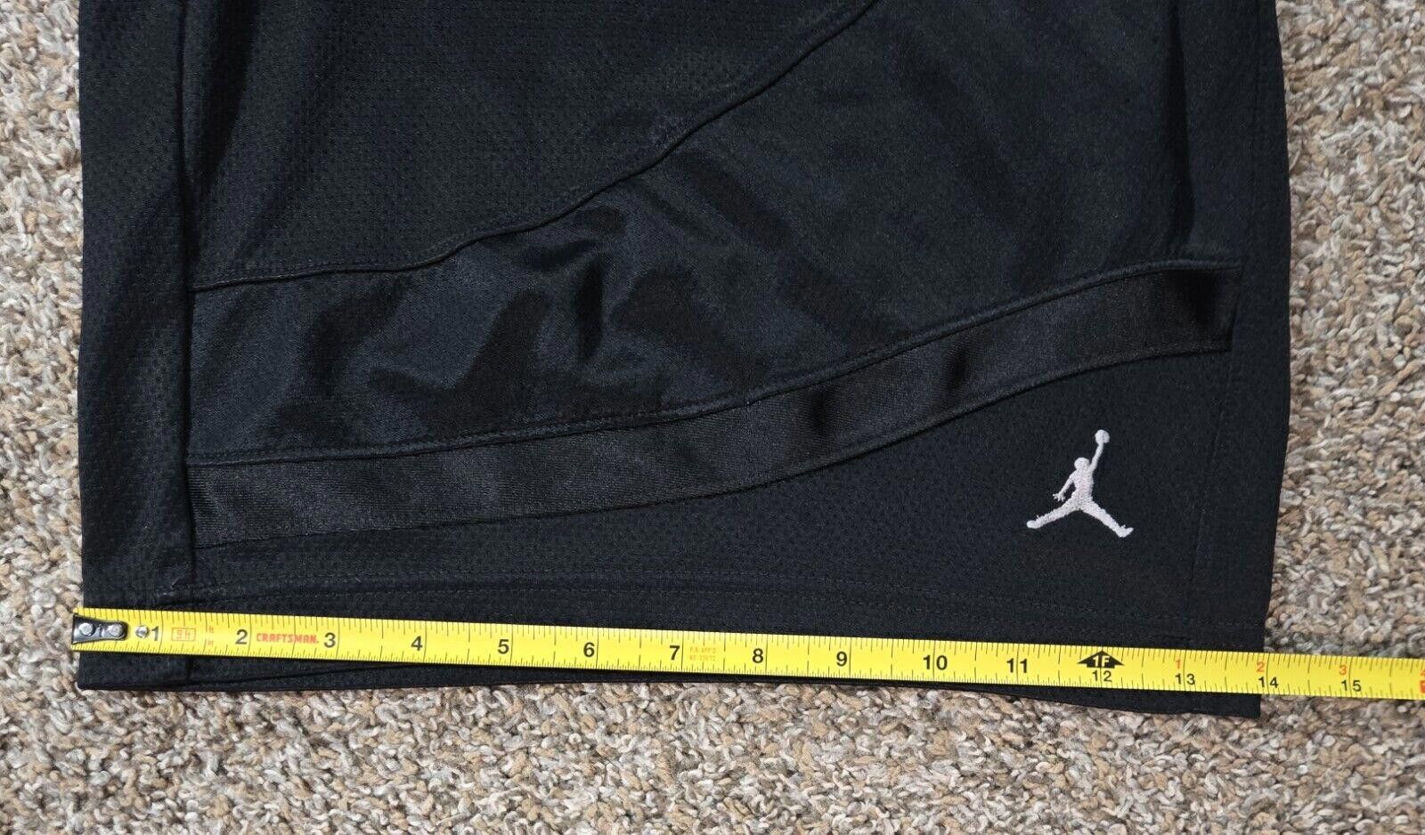 Nike Black Nike Air Jordan Dri Fit Basketball Shorts Size US 34 / EU 50 - 4 Thumbnail