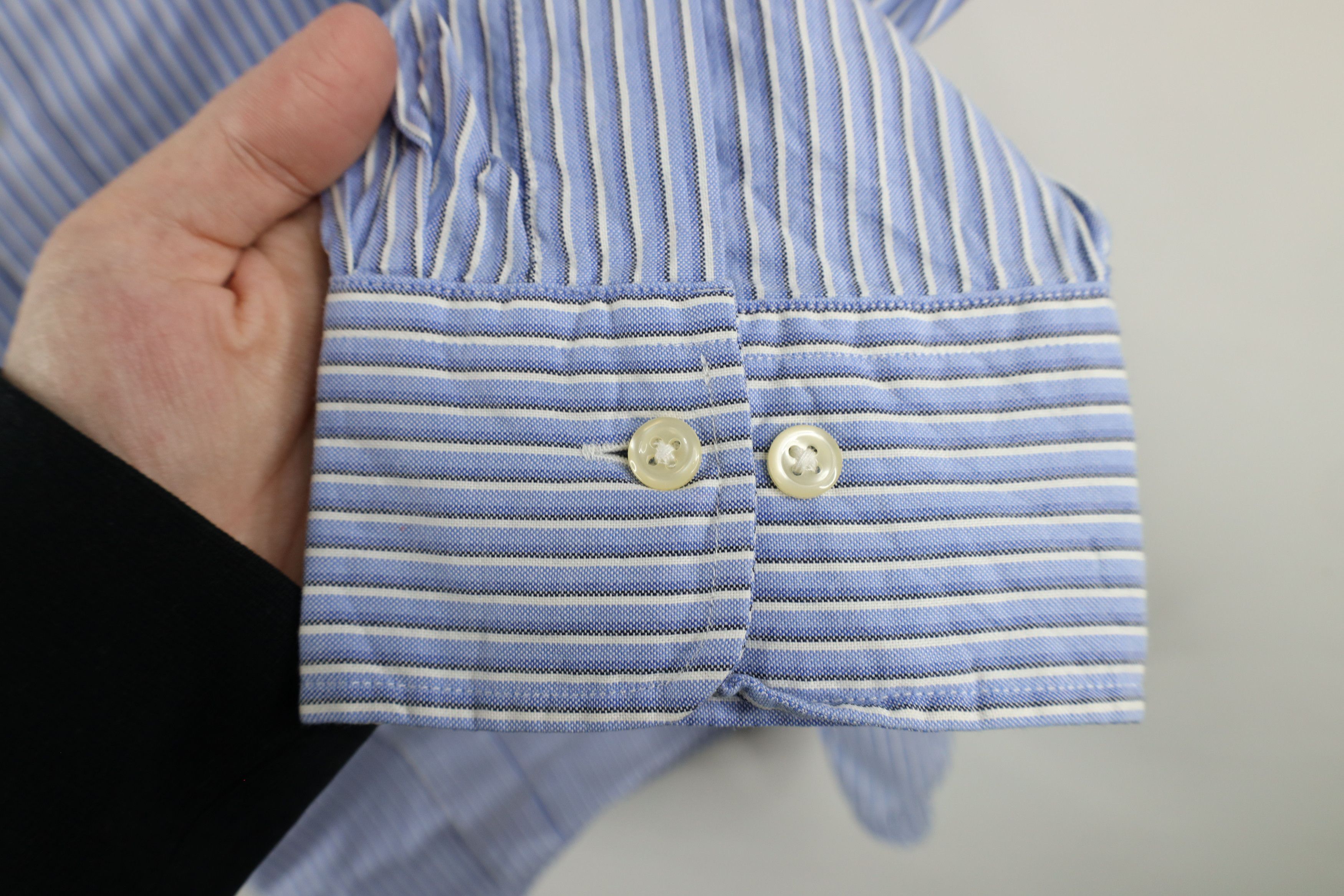 Polo Ralph Lauren Vintage Ralph Lauren Striped Collared Button Down Shirt Size US M / EU 48-50 / 2 - 6 Thumbnail