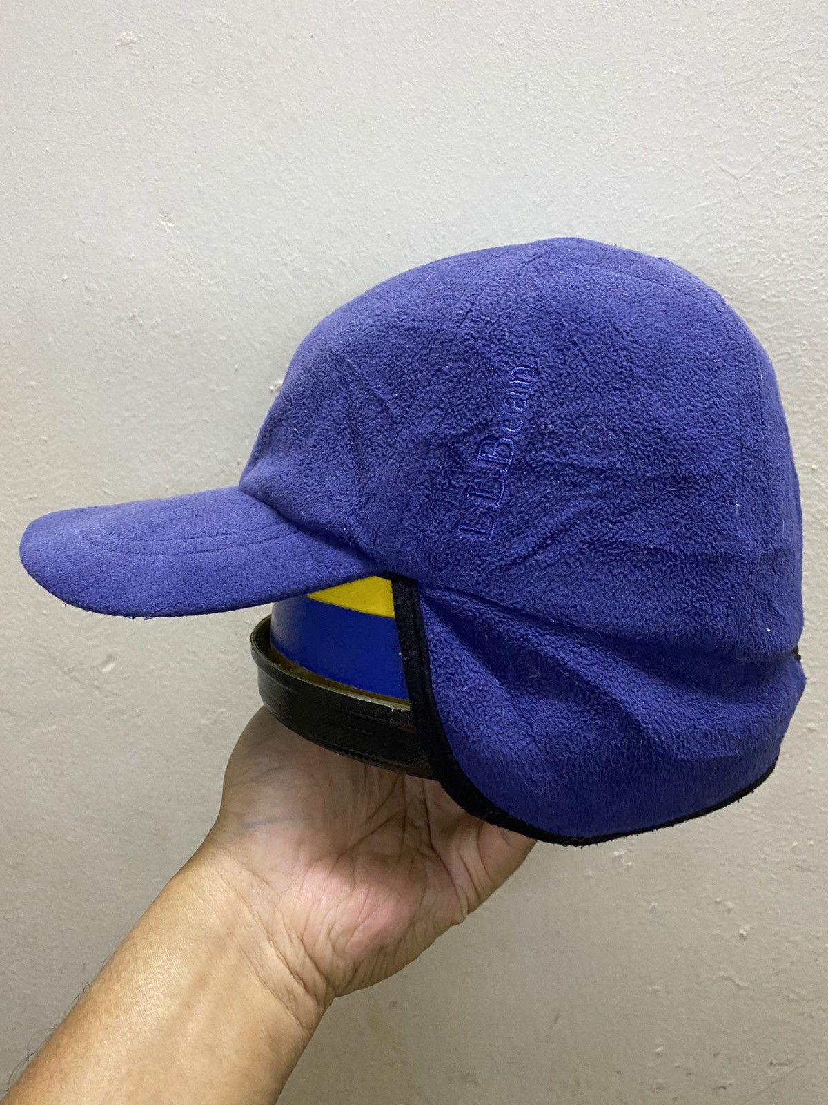 L.L. Bean Vintage USA L. L. Bean Fleece Polartec Long Neck Guard Hat Size ONE SIZE - 2 Thumbnail