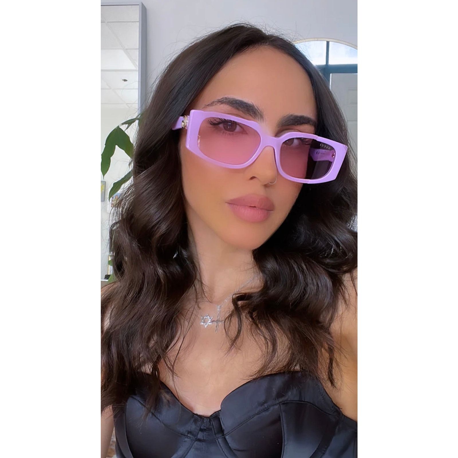 Gucci Gucci Sunglasses GG1534S 004 Violet Women | Grailed
