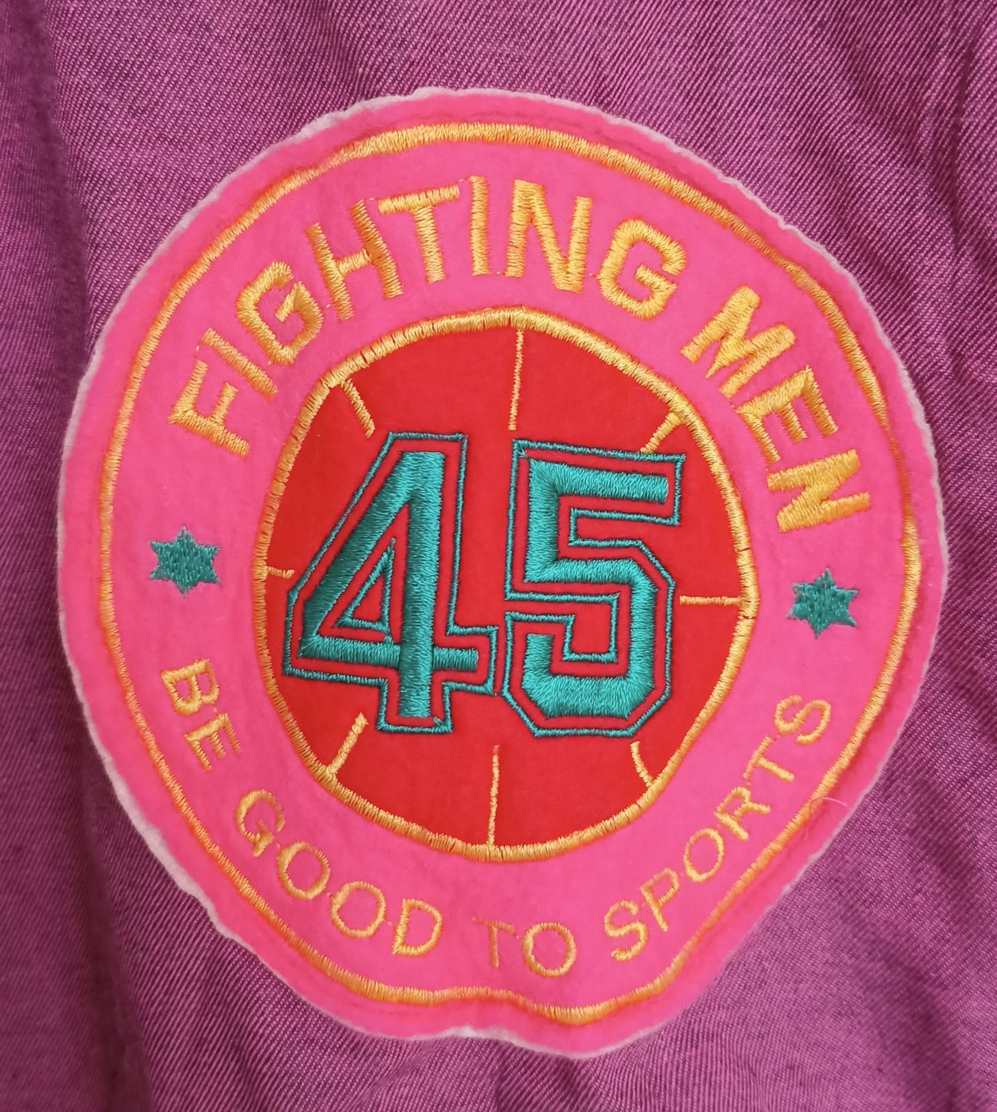 Vintage A.T Player Bomber Jacket Big Spellout At The Back Size US L / EU 52-54 / 3 - 23 Thumbnail