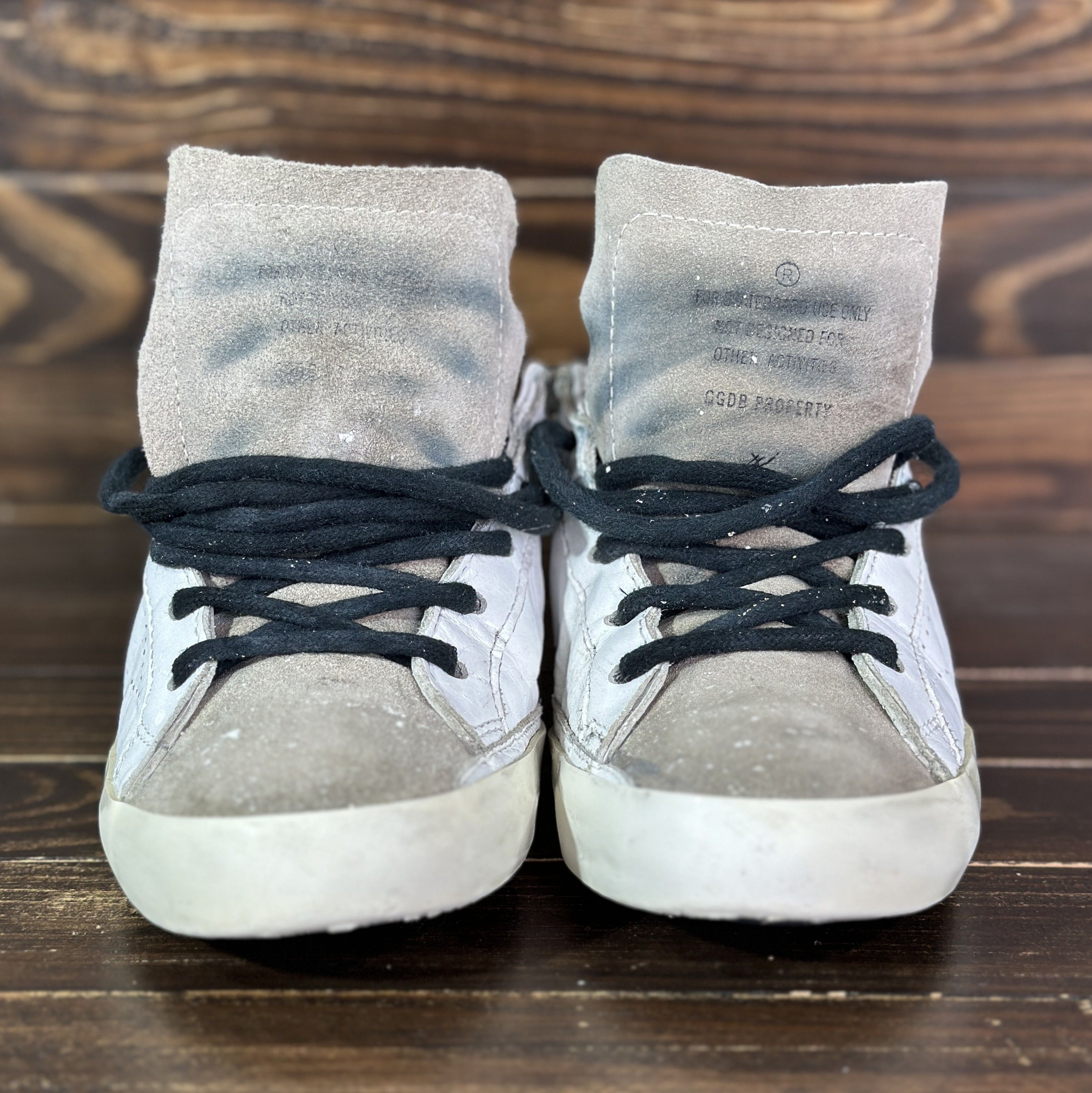 Golden Goose GOLDEN GOOSE Superstar NOBU LTD ED Leather Sneakers In Paint Size US 9 / IT 39 - 10 Thumbnail