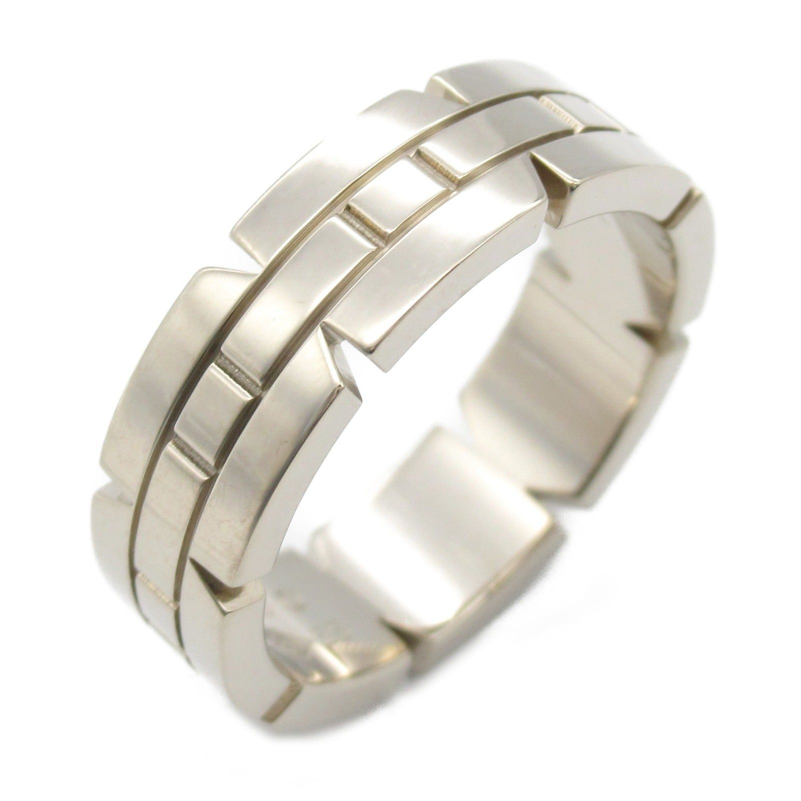 Cartier Cartier Tank Francaise Ring K18Wg (White Gold) Silver Size ONE SIZE - 1 Thumbnail