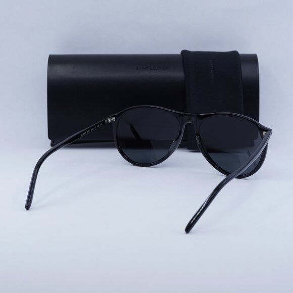 Saint Laurent Paris 🕶️ New Saint Laurent SL667 001 Sunglasses - Black Frame Size ONE SIZE - 11 Thumbnail