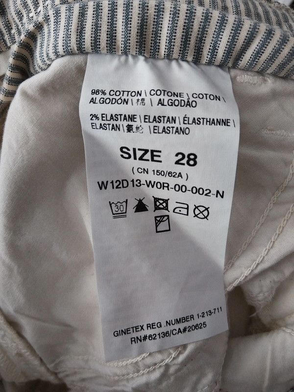 Guess GUESS white cotton skirt Size 28" / US 6 / IT 42 - 6 Thumbnail