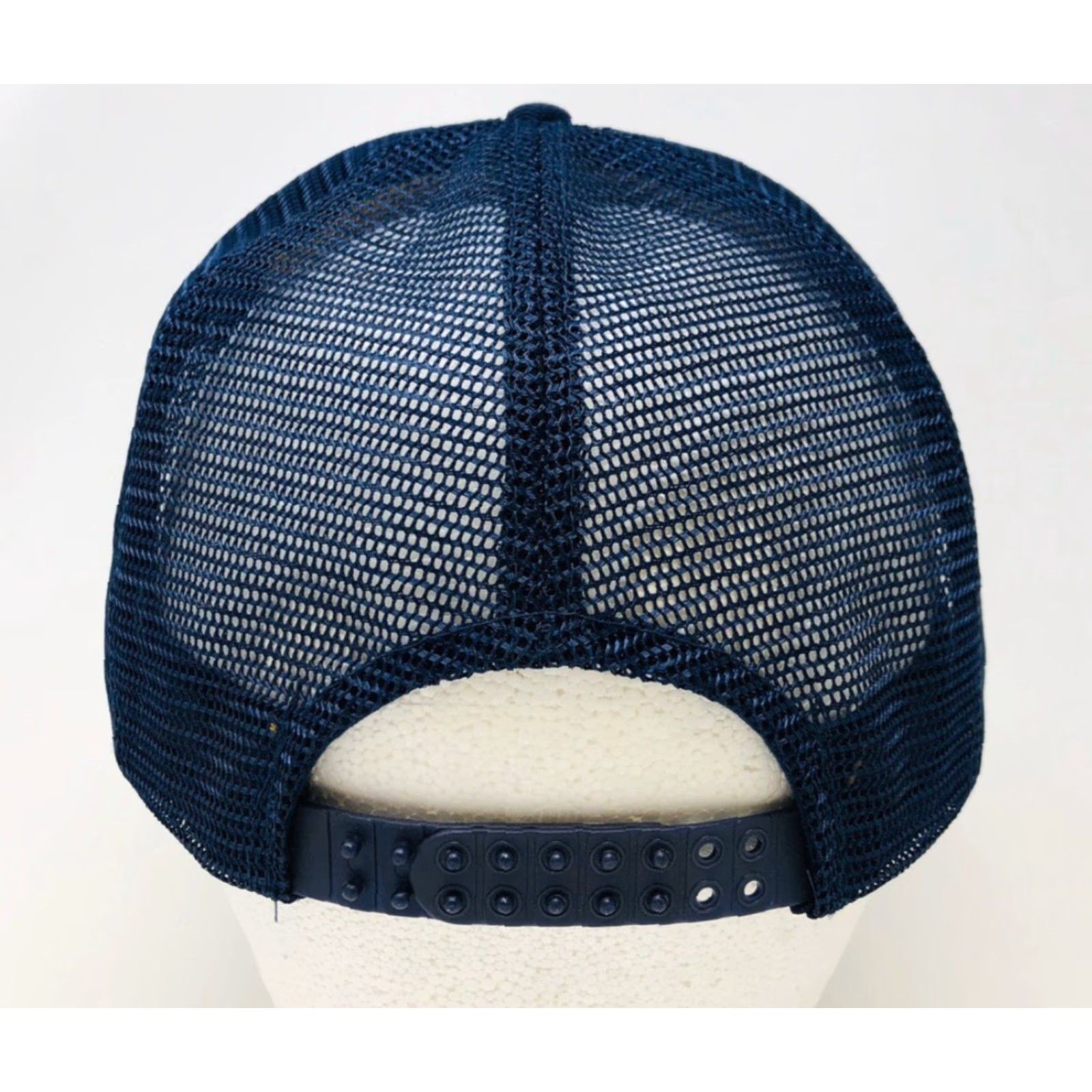 Vintage Badger Hat Trucker Adjustable Blue Men Vintage Cap Cap Advertising Wisconsin Material Handling Forklift Snapback Trucker Hat Cap Size ONE SIZE - 4 Thumbnail