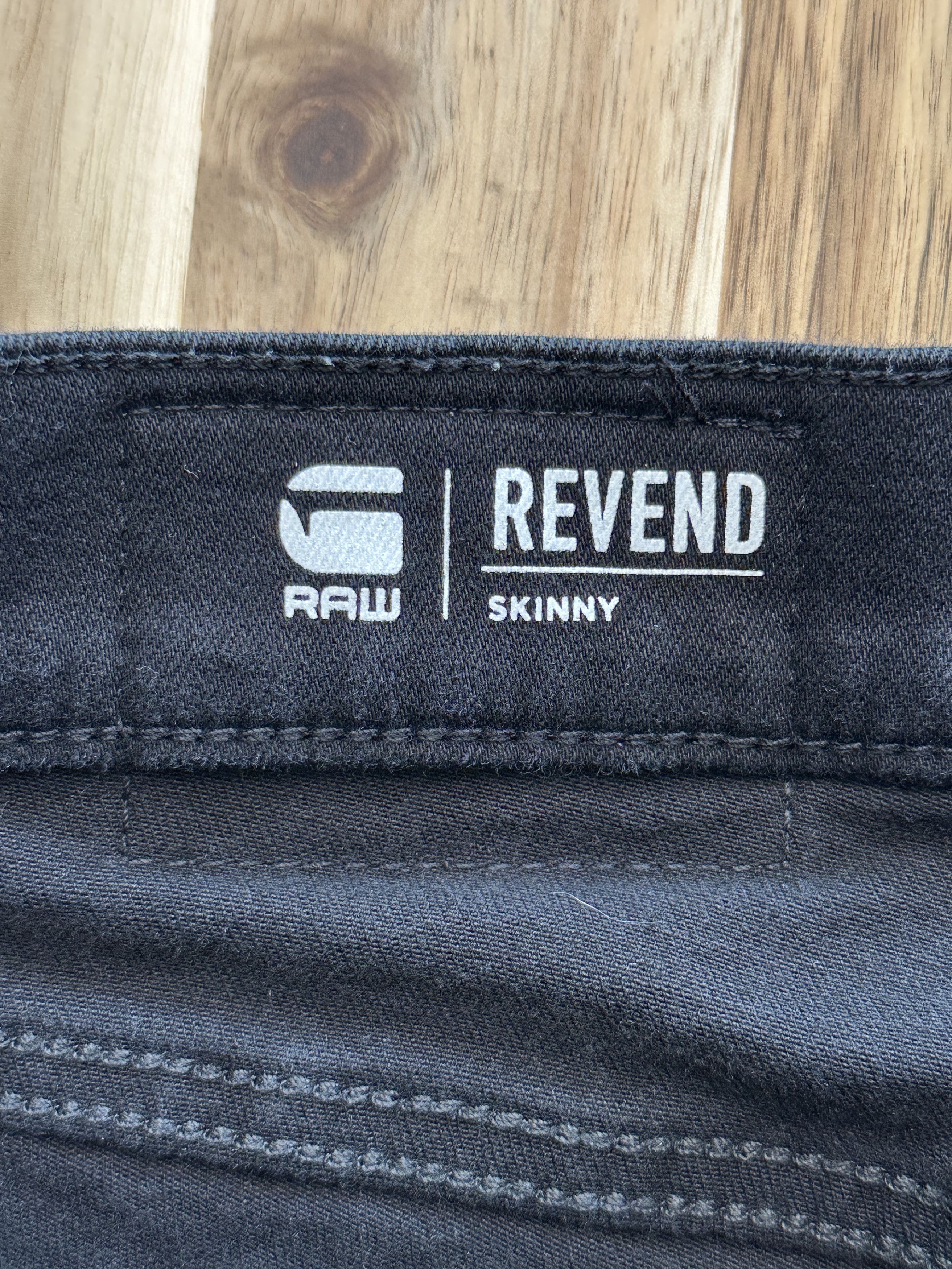 G-Star G Star Revend Skinny Denim 31 x 34 Size US 31 - 3 Thumbnail