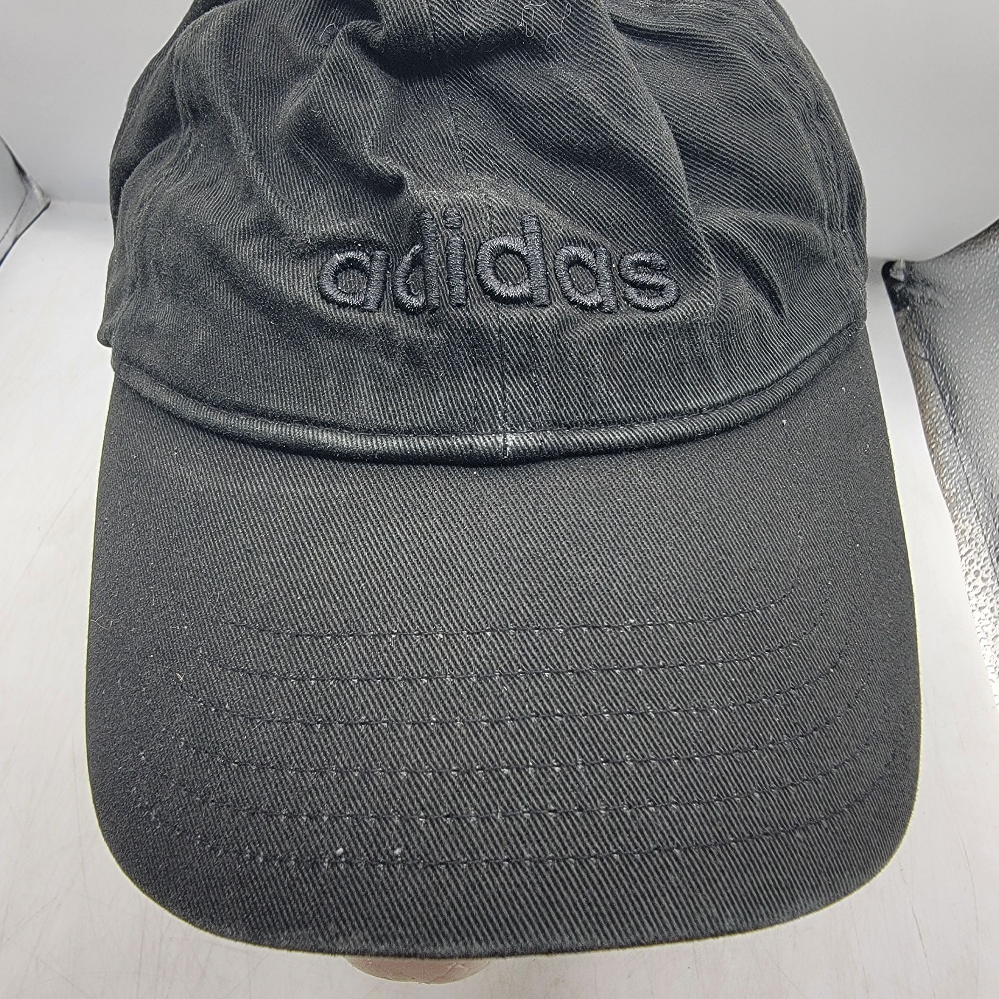 Adidas Adidas Adults Black Baseball Hat Cap Adjustable Casual Athle Size ONE SIZE - 9 Thumbnail