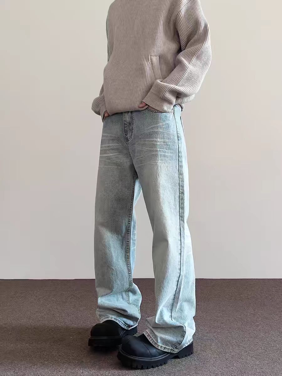Jean Loose-fitting light blue casual jeans Size US 32 / EU 48 - 2 Thumbnail