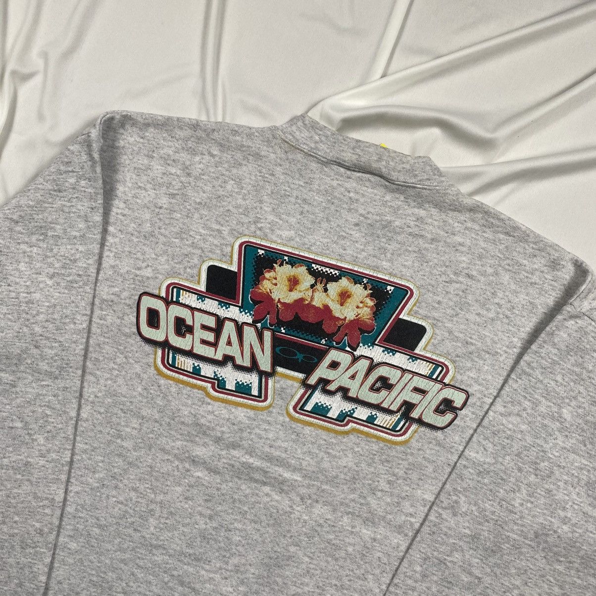 Ocean Pacific Rare Vintage 90s Ocean Pacific Surf Board Crewneck Size US M / EU 48-50 / 2 - 2 Thumbnail