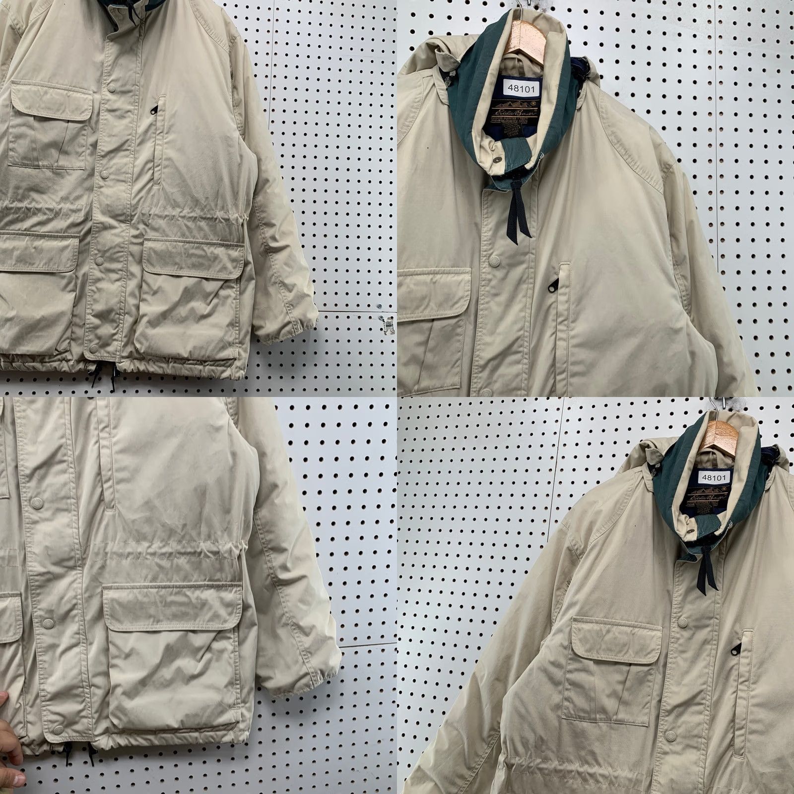 Eddie Bauer VINTAGE Eddie Bauer Parka Jacket Mens M Beige Down 80s 90s USA Size US M / EU 48-50 / 2 - 8 Thumbnail