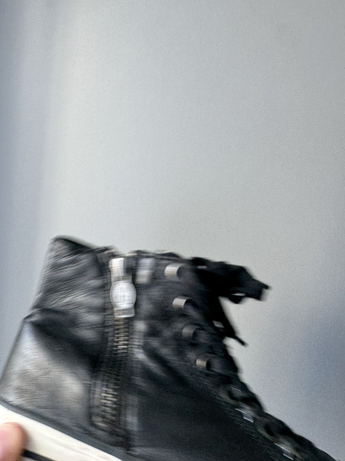 ASH ASH leather metallic inserts buttons high sneakers boots Size US 7 / IT 37 - 6 Thumbnail