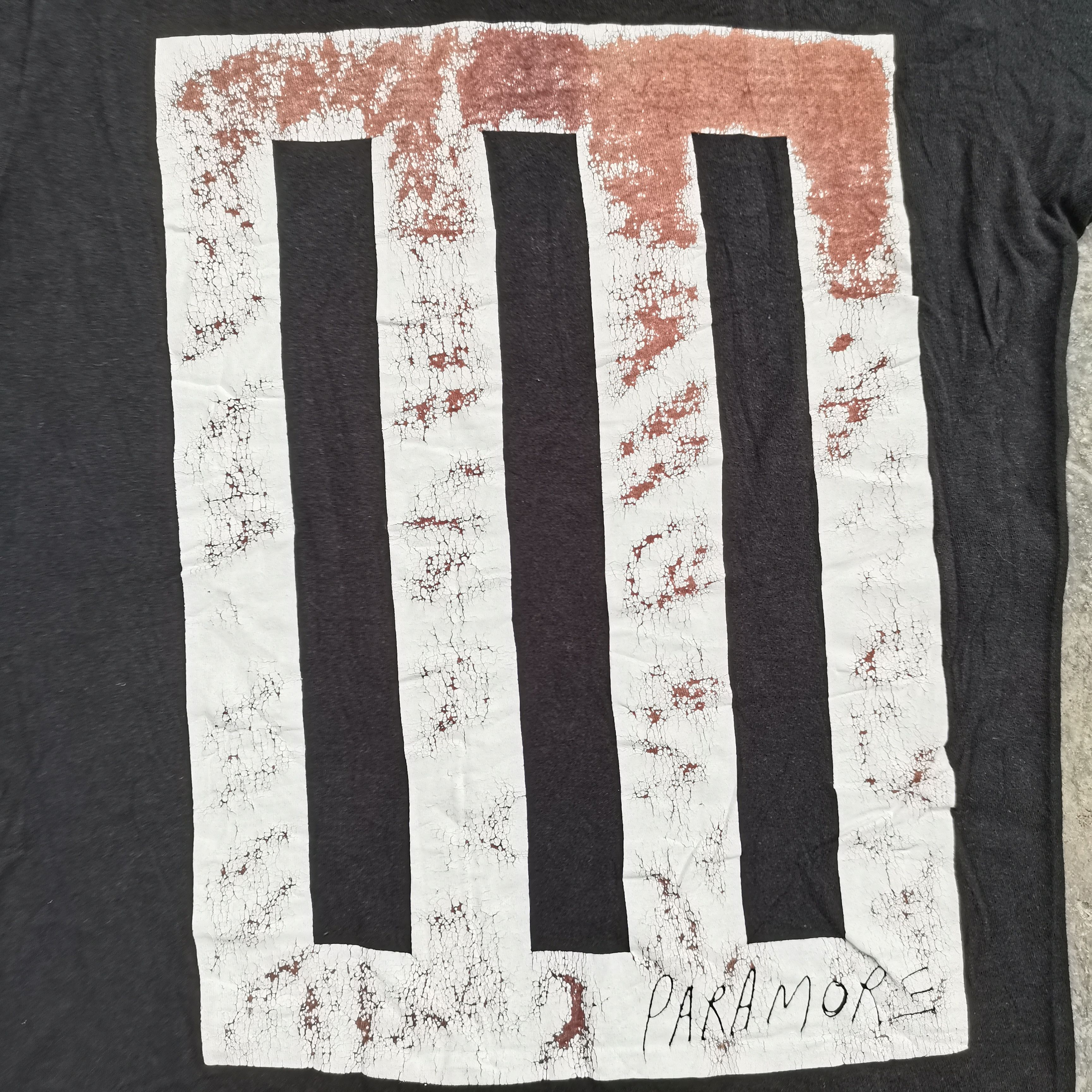 Band Tees × Vintage Vintage 2014 PARAMORE MONUMENT TOUR Black Tee Size US S / EU 44-46 / 1 - 2 Thumbnail