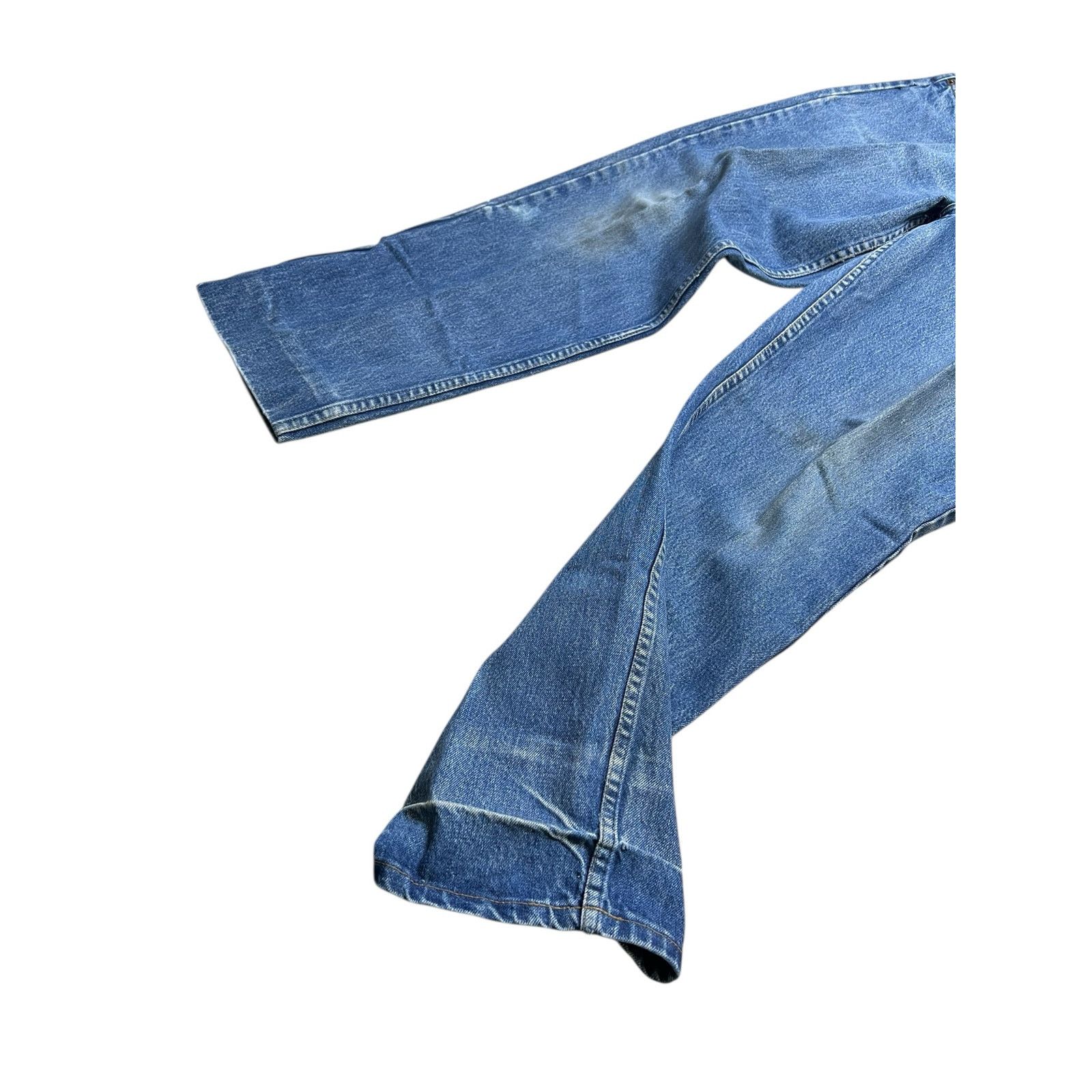 Polo Ralph Lauren Vintage 90s Polo Ralph Lauren Dungarees Jeans Men’s 38x31 Size US 38 / EU 54 - 9 Thumbnail
