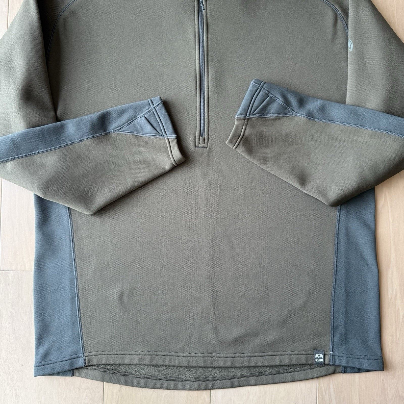 Other Kuiu 1/4 Zip Pullover XL Khaki Green Lightweight Outerwear Size US XL / EU 56 / 4 - 5 Thumbnail