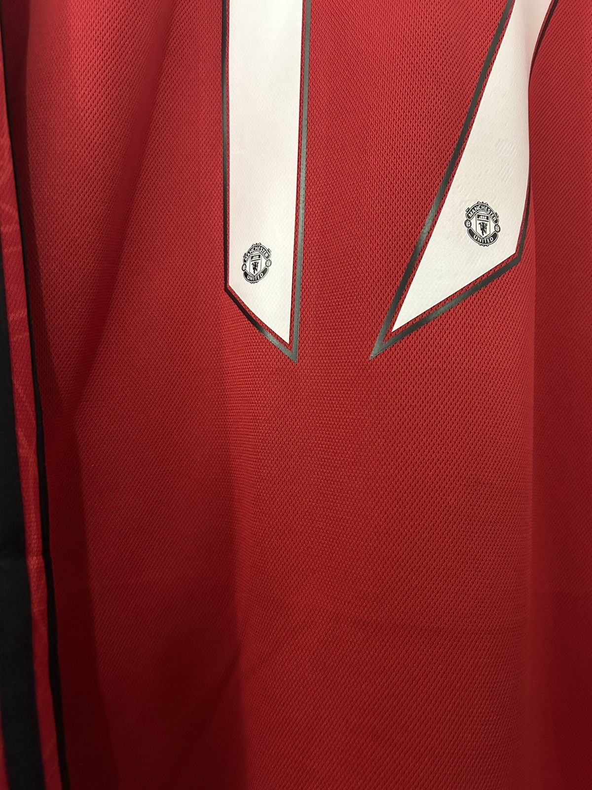 Adidas 2023-24 Alejandro Garnacho Adidas Manchester United Home Kit Size US XL / EU 56 / 4 - 3 Thumbnail